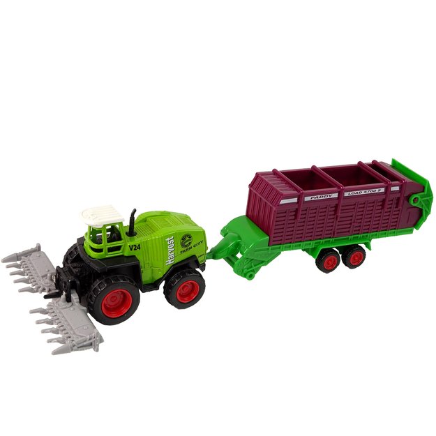 Žemės ūkio transporto priemonių rinkinys 12 vnt., metalas 3
