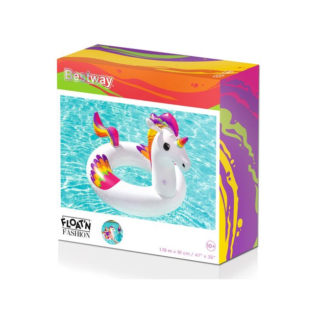 Pripučiamas ratas 119 cm, Bestway, vienaragis