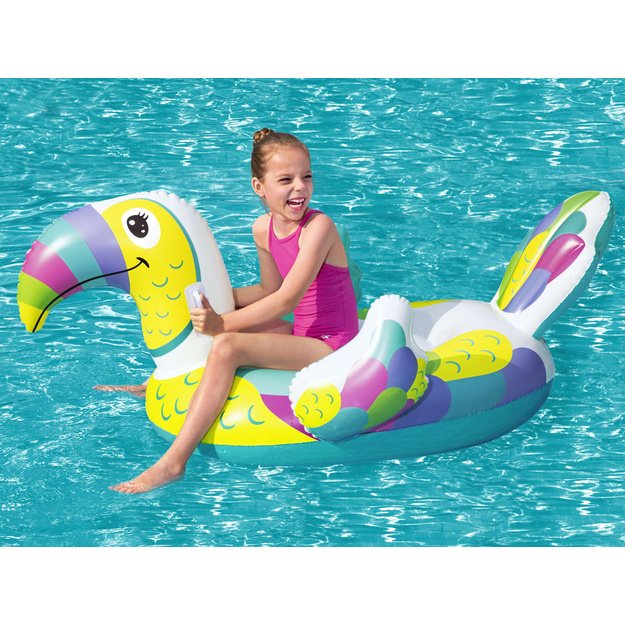 Pripučiamas plaukimo ratas tukanas 173x91cm, Bestway