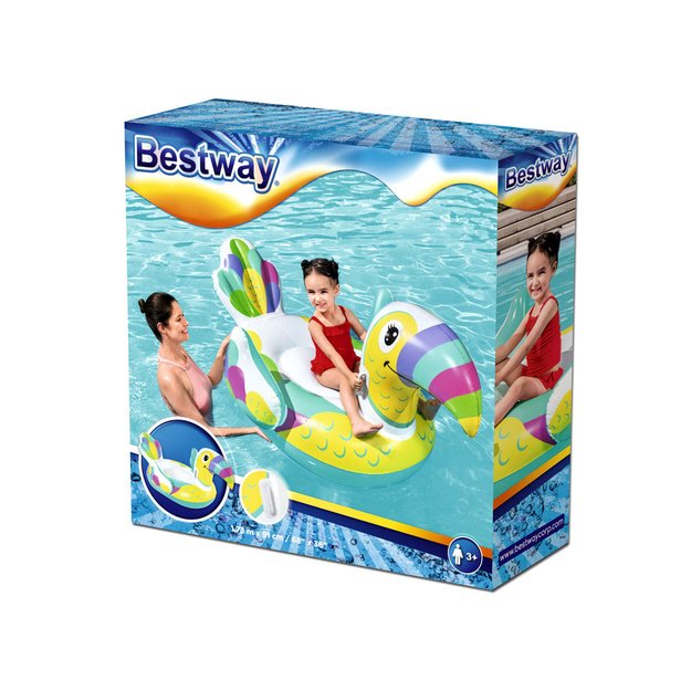 Pripučiamas plaukimo ratas tukanas 173x91cm, Bestway