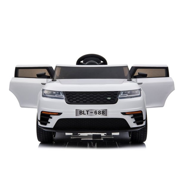 Vienvietis elektromobilis Range Rover Evoque BLT-688 Drift, baltas
