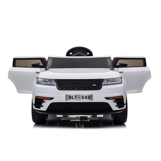 Vienvietis elektromobilis Range Rover Evoque BLT-688 Drift, baltas