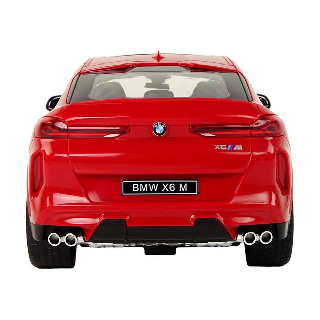 Nuotoliniu būdu automobilis Bmw X6 M 1:14, raudonas
