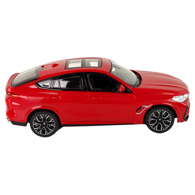 Nuotoliniu būdu automobilis Bmw X6 M 1:14, raudonas