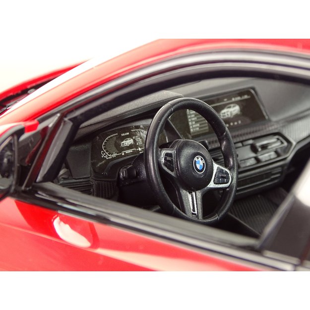 Nuotoliniu būdu automobilis Bmw X6 M 1:14, raudonas
