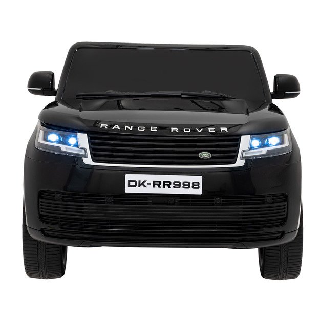 Dvivietis vaikiškas elektromobilis Range Rover SUV Lift, juodas