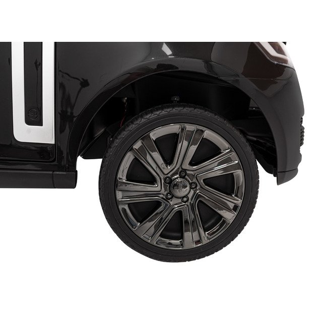 Dvivietis vaikiškas elektromobilis Range Rover SUV Lift, juodas