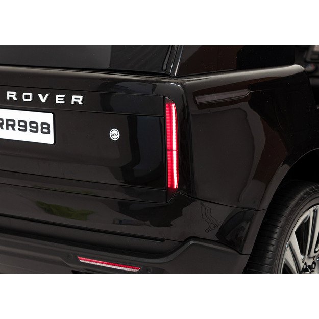 Dvivietis vaikiškas elektromobilis Range Rover SUV Lift, juodas