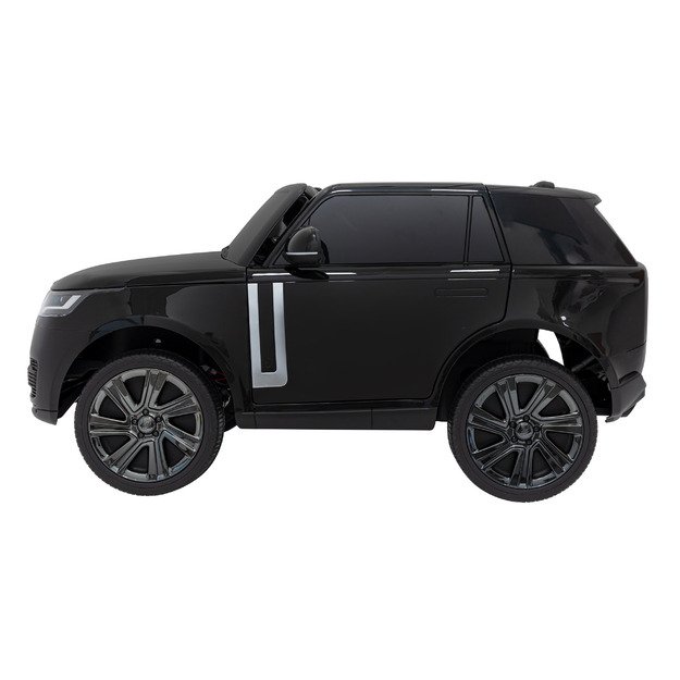 Dvivietis vaikiškas elektromobilis Range Rover SUV Lift, juodas