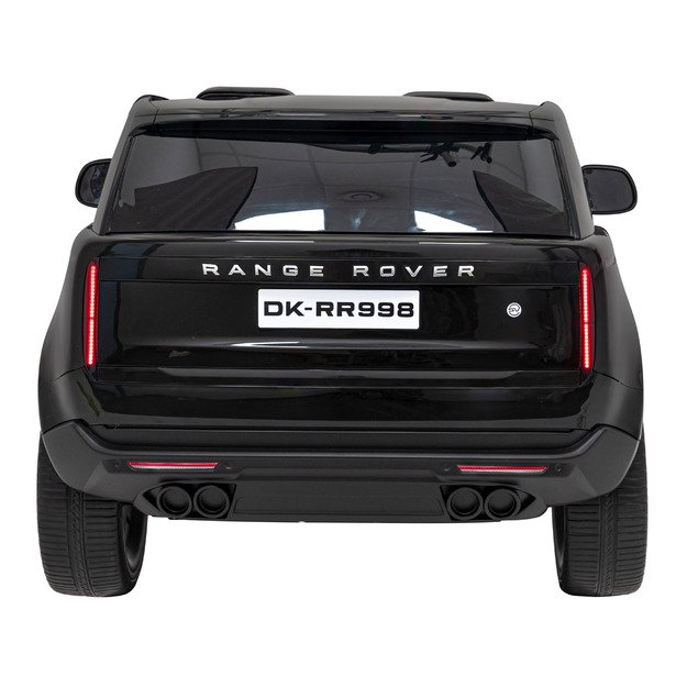 Dvivietis vaikiškas elektromobilis Range Rover SUV Lift, juodas