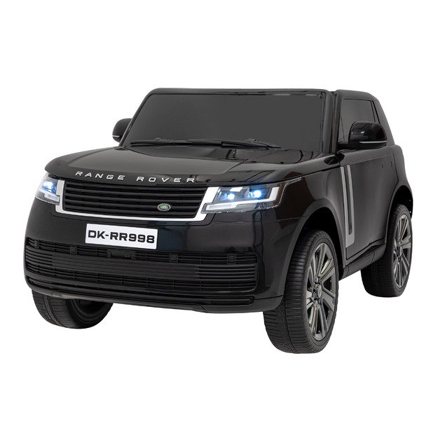 Dvivietis vaikiškas elektromobilis Range Rover SUV Lift, juodas