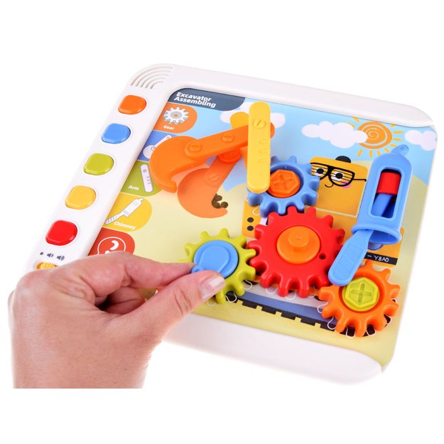 Interaktyvus Montessori mokomasis žaidimas, emocijos ir skaičiai