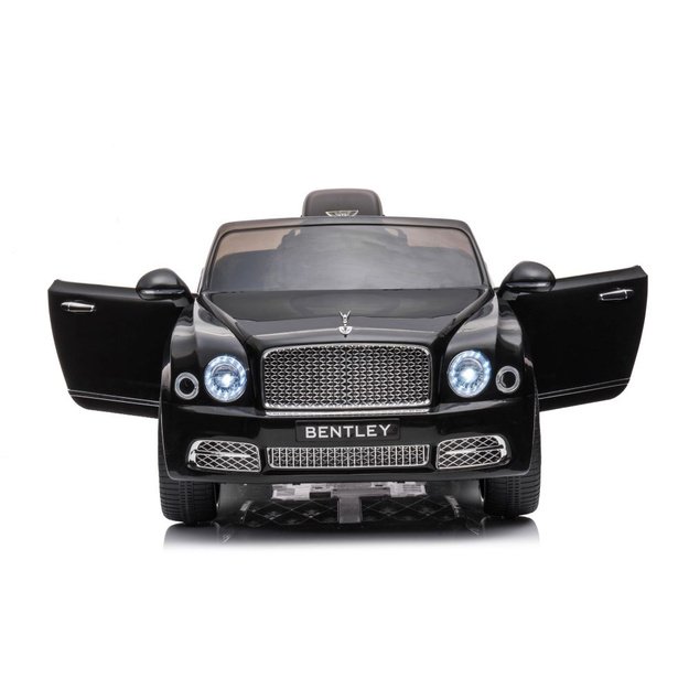 Vienvietis elektromobilis vaikams Bentley Mulsanne, juodas