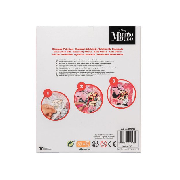Kūrybinis deimantinis paveikslas „Minnie Mouse“ 