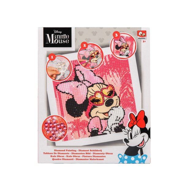 Kūrybinis deimantinis paveikslas „Minnie Mouse“ 