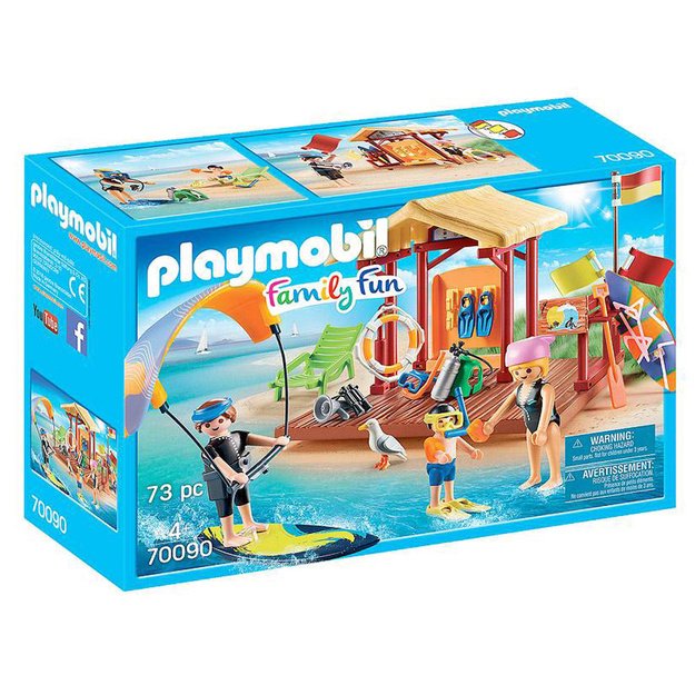 Kūrybinės konstruktorius „Vandens sporto darželis“ 73 el. Playmobil