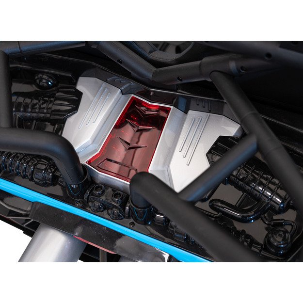 Dvivietis elektromobilis bagis Auto Buggy Racing 5, 24V, mėlynas