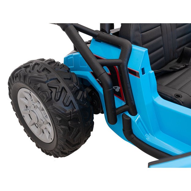 Dvivietis elektromobilis bagis Auto Buggy Racing 5, 24V, mėlynas