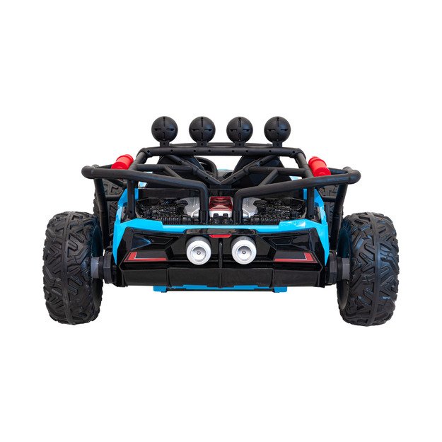 Dvivietis elektromobilis bagis Auto Buggy Racing 5, 24V, mėlynas