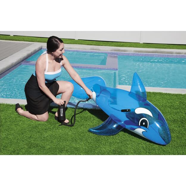 Pripučiamas plaukimo čiužinys vaikams „Delfinas“ 157x94cm , BESTWAY  