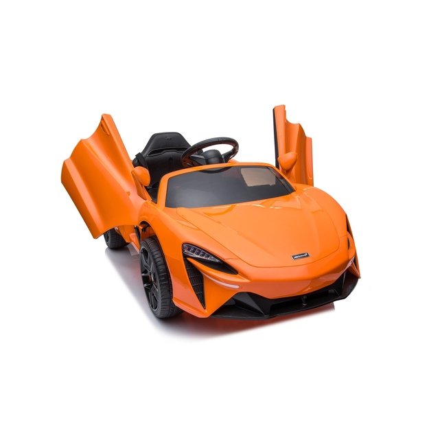 Vienvietis elektromobilis vaikams McLaren Artur 4x4, oranžinis