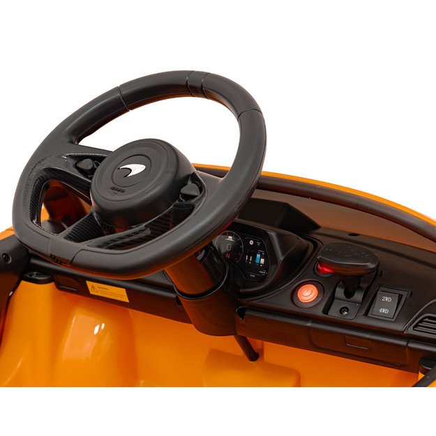 Vienvietis elektromobilis vaikams McLaren Artur 4x4, oranžinis