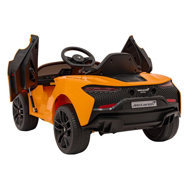 Vienvietis elektromobilis vaikams McLaren Artur 4x4, oranžinis
