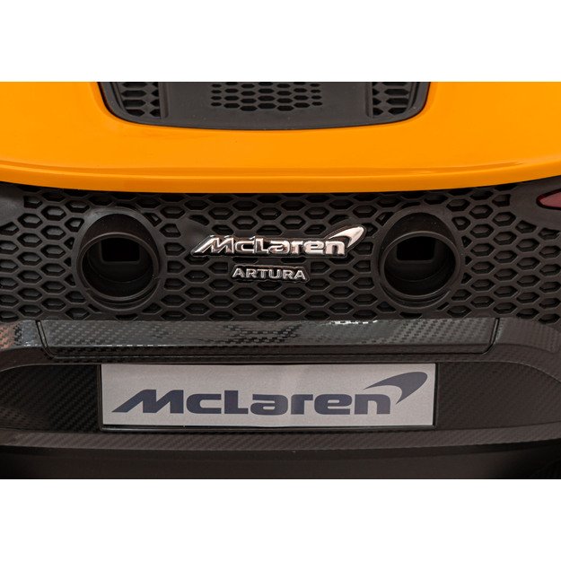 Vienvietis elektromobilis vaikams McLaren Artur 4x4, oranžinis