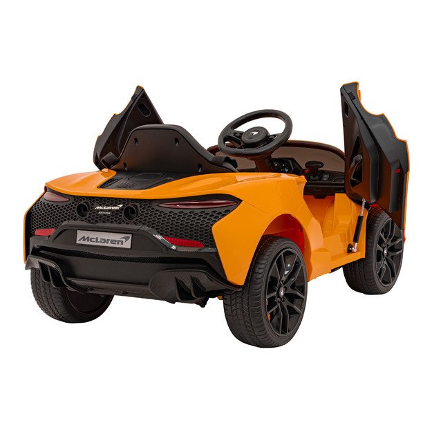 Vienvietis elektromobilis vaikams McLaren Artur 4x4, oranžinis