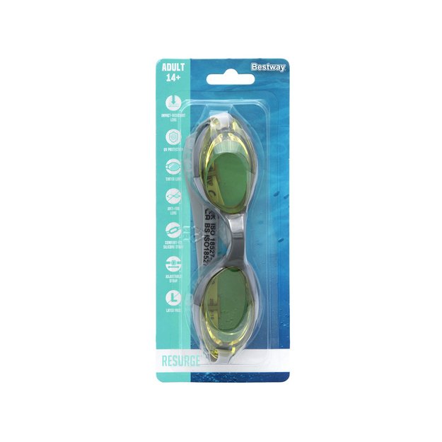 Plaukimo akiniai vaikams Bestway Hydro-Pro Blade, žali