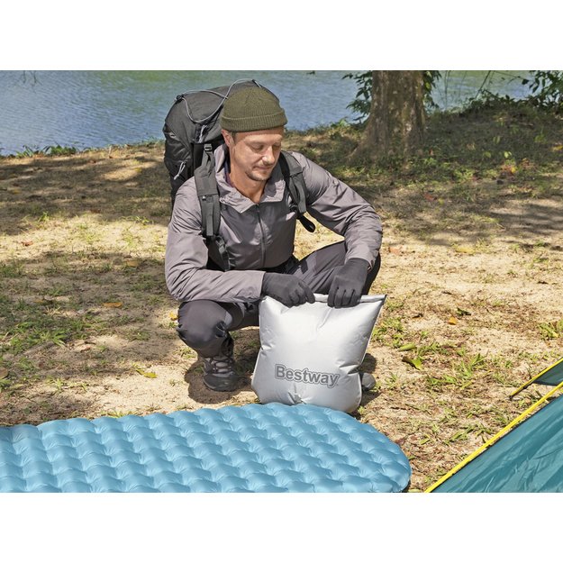 Pripučiamas miegmaišis čiužinys 183x63,5x7,5cm Bestway