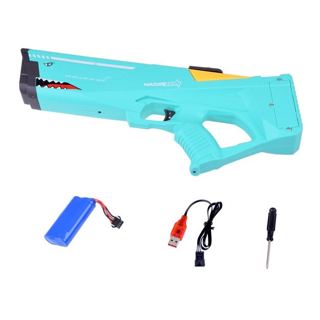 Automatinis vandens pistoletas vaikams, mėlynas