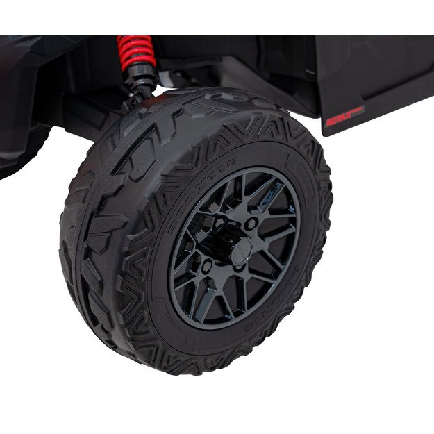 Vienvietis elektrinis bagis vaikams Maverick CAN-AM, raudonas