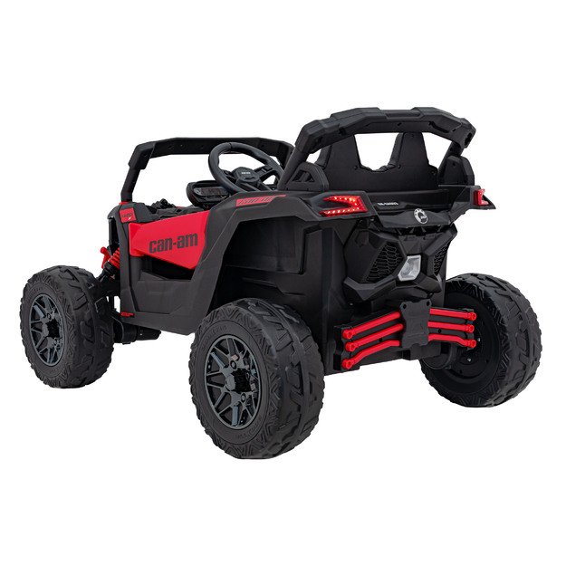 Vienvietis elektrinis bagis vaikams Maverick CAN-AM, raudonas