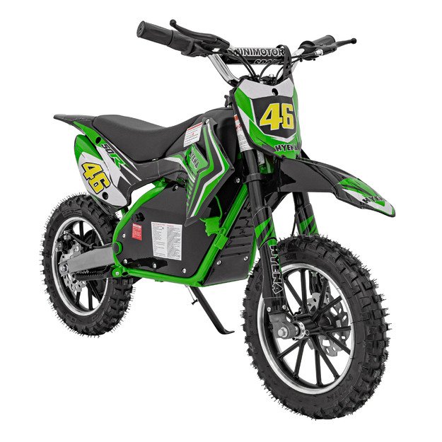 Vaikiškas elektrinis motociklas RENEGADE 50R, žalias