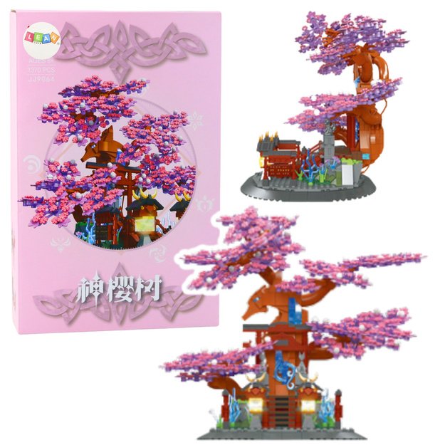 Konstruktoriaus rinkinys vaikams „Sakura“ 1370 vnt.