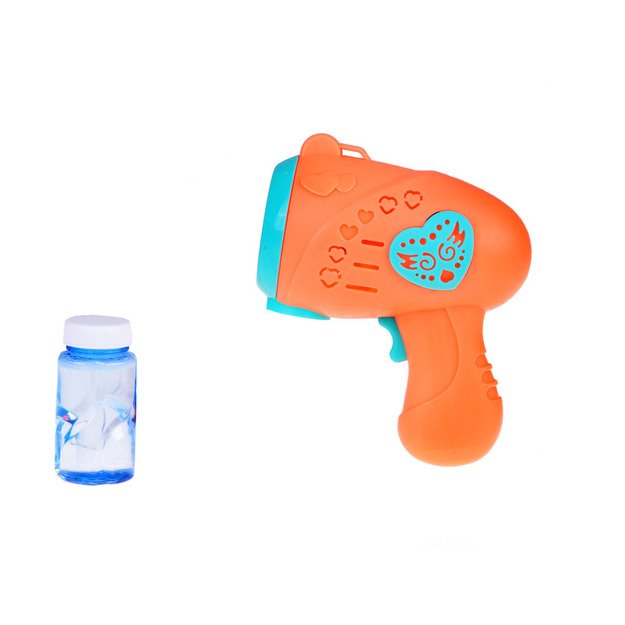 Muilo burbulų pistoletas „Bubble Gun“, oranžinis