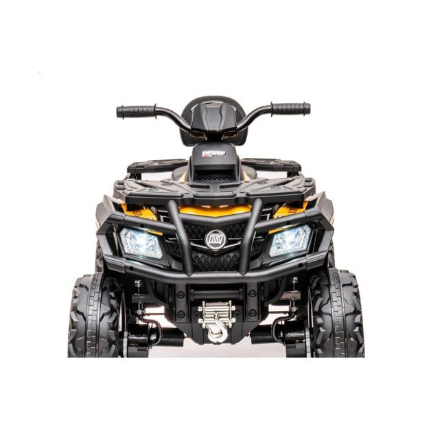 Elektrinis keturratis vaikams 4x4 320W 24 V, geltonas 2