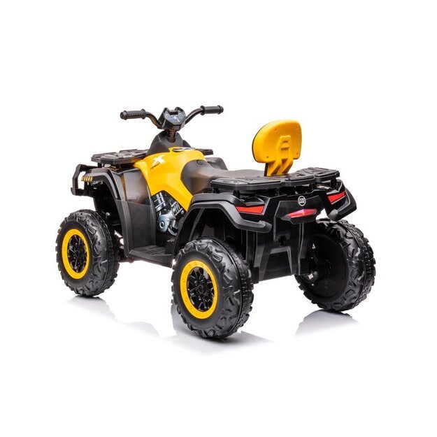 Elektrinis keturratis vaikams 4x4 320W 24 V, geltonas 29