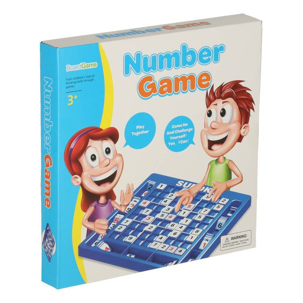 Sudoku žaidimas, mėlynas