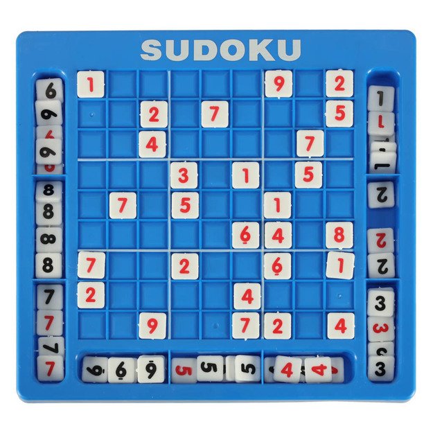 Sudoku žaidimas, mėlynas