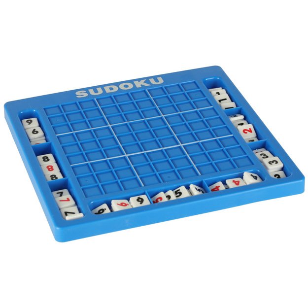 Sudoku žaidimas, mėlynas