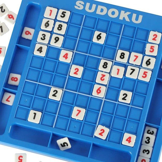 Sudoku žaidimas, mėlynas