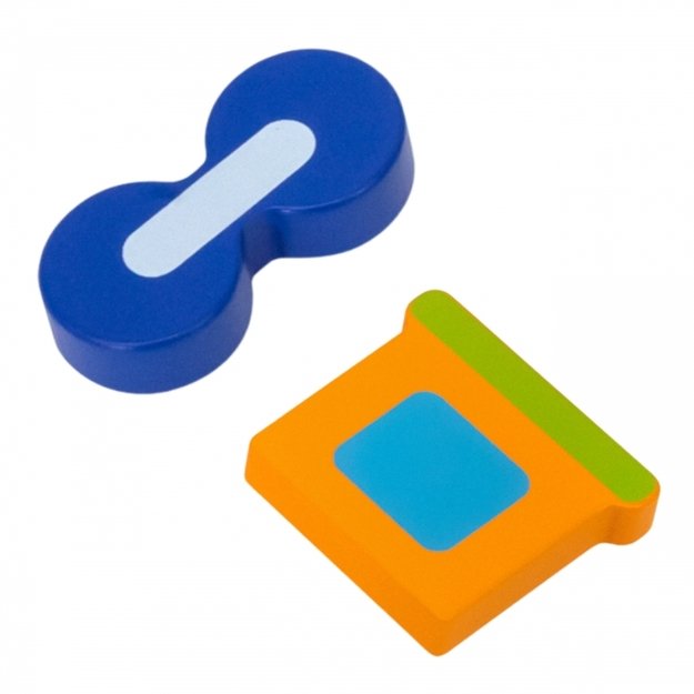 Medinė Montessori dėlionė „Traukinys“, VIGA 2