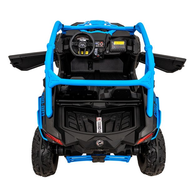 Dvivietis elektromobilis bagis Maverick Turbo RR, mėlynas