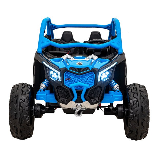 Dvivietis elektromobilis bagis Maverick Turbo RR, mėlynas