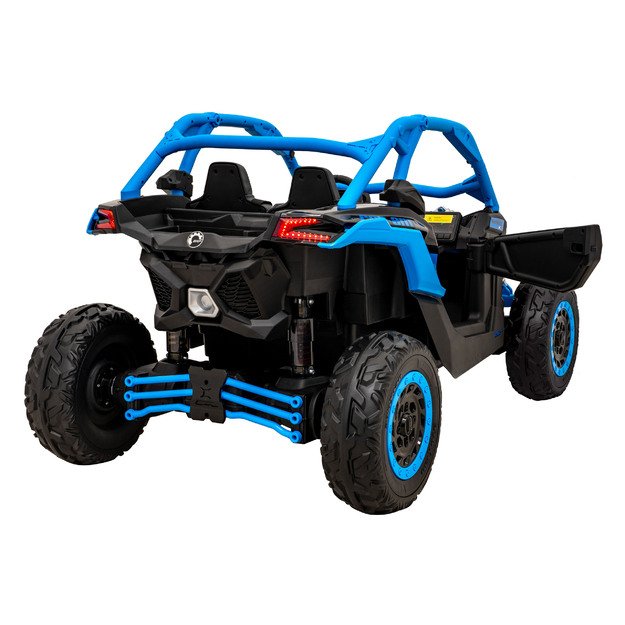 Dvivietis elektromobilis bagis Maverick Turbo RR, mėlynas