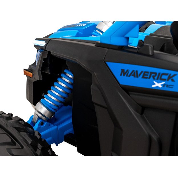 Dvivietis elektromobilis bagis Maverick Turbo RR, mėlynas