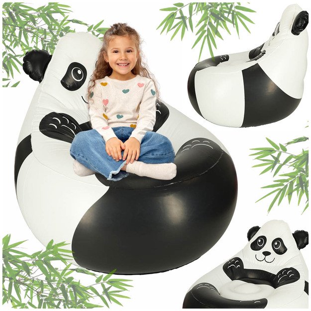 Pripučiamas pandos formos fotelis 72x72x64cm, Bestway