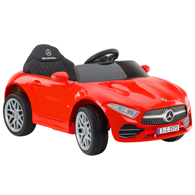 Vienvietis vaikiškas elektromobilis vaikams Mercedes KL-1666-1, raudonas